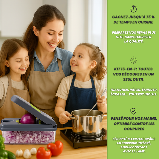 Trancheuse de Légumes 16 en 1